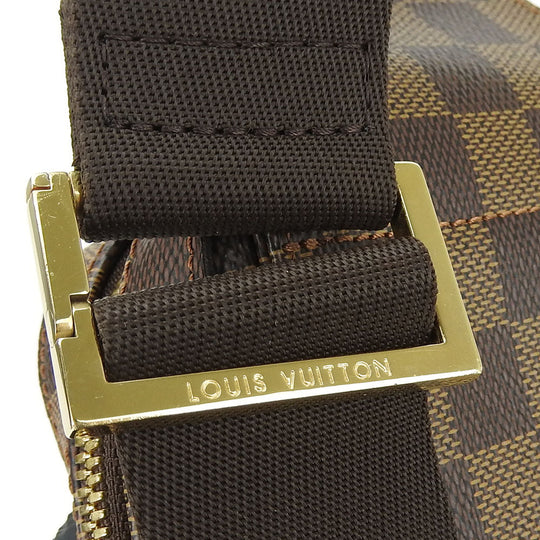 LOUIS VUITTON Sling bag N51994 Damier, coated canvas Brown Geronimos unisex(Unisex) Used Authentic
