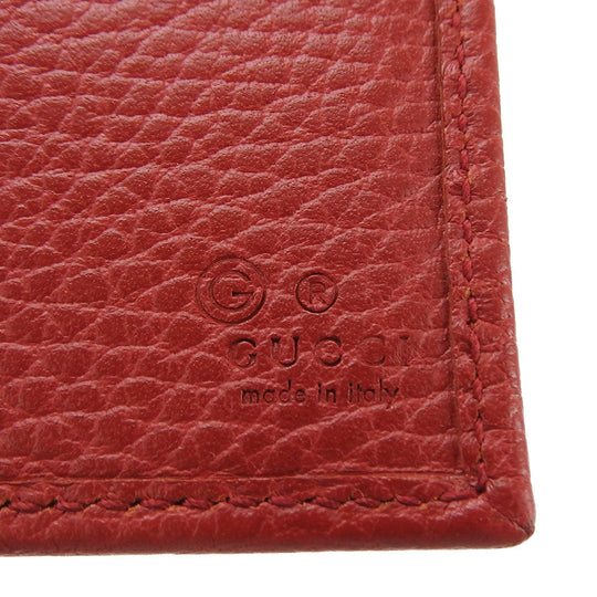 GUCCI Bifold Wallet 346058 GG canvas beige Women Used Authentic