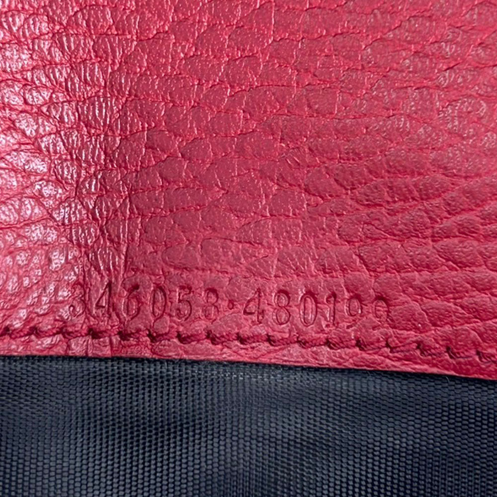 GUCCI Bifold Wallet 346058 GG canvas beige Women Used Authentic