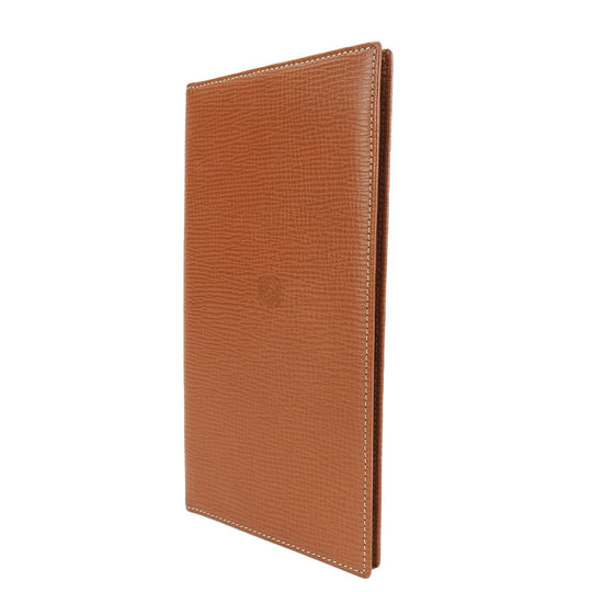LOEWE Bill Compartment leather Brown Women Used Authentic