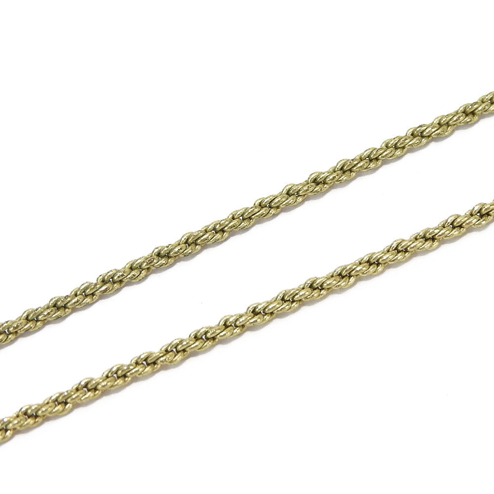 Christian Dior Necklace metal gold Women Used Authentic