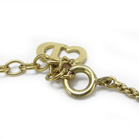 Christian Dior Necklace metal gold Women Used Authentic