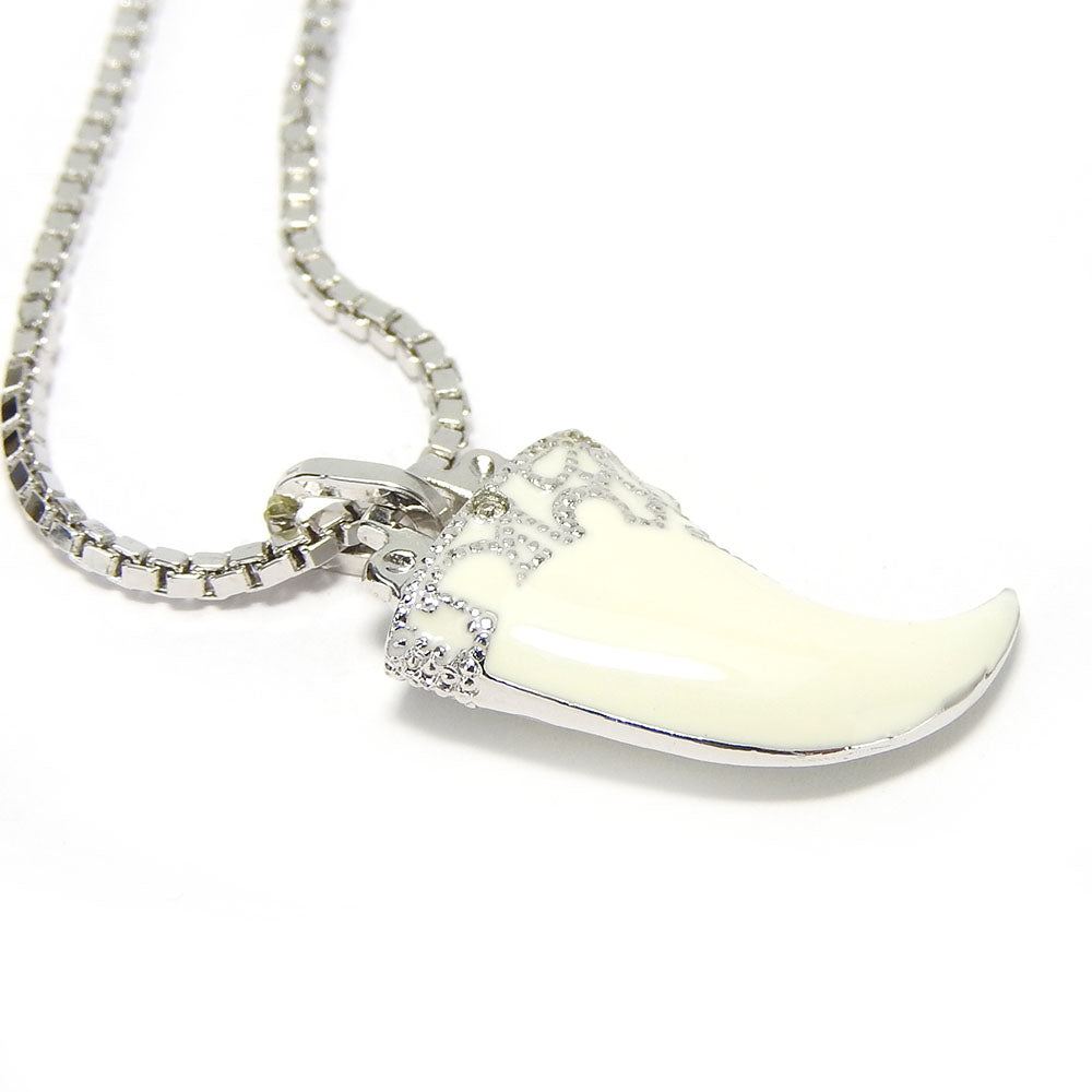 Christian Dior Necklace metal Silver Women Used Authentic