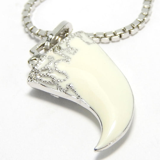 Christian Dior Necklace metal Silver Women Used Authentic