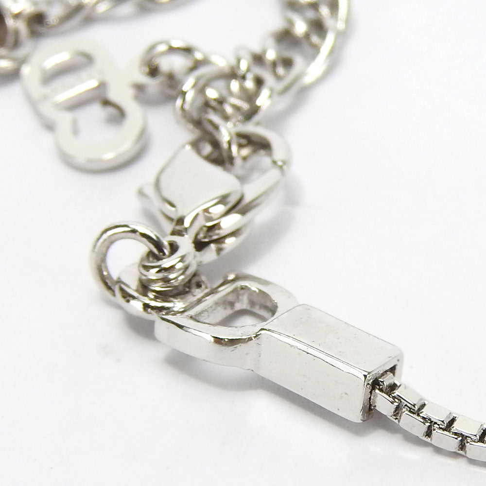 Christian Dior Necklace metal Silver Women Used Authentic