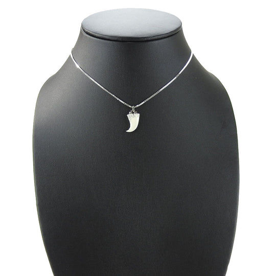Christian Dior Necklace metal Silver Women Used Authentic