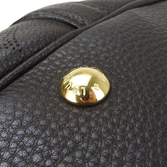 LOUIS VUITTON Handbag M97051 Monogram Mahina Brown Runner PM Women Used Authentic