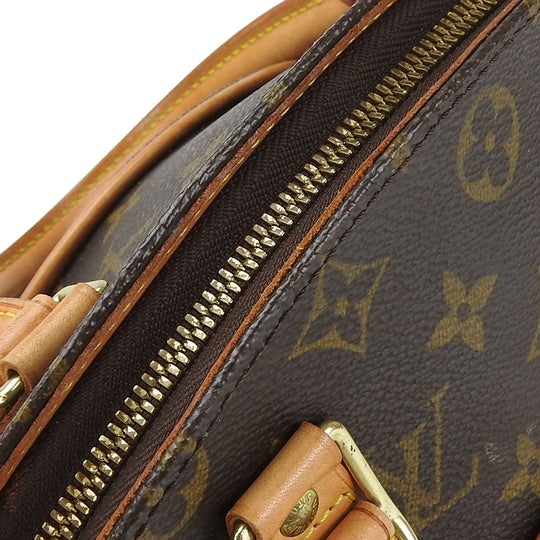 LOUIS VUITTON Handbag M51128 Monogram Brown EllipseGM Women Used Authentic