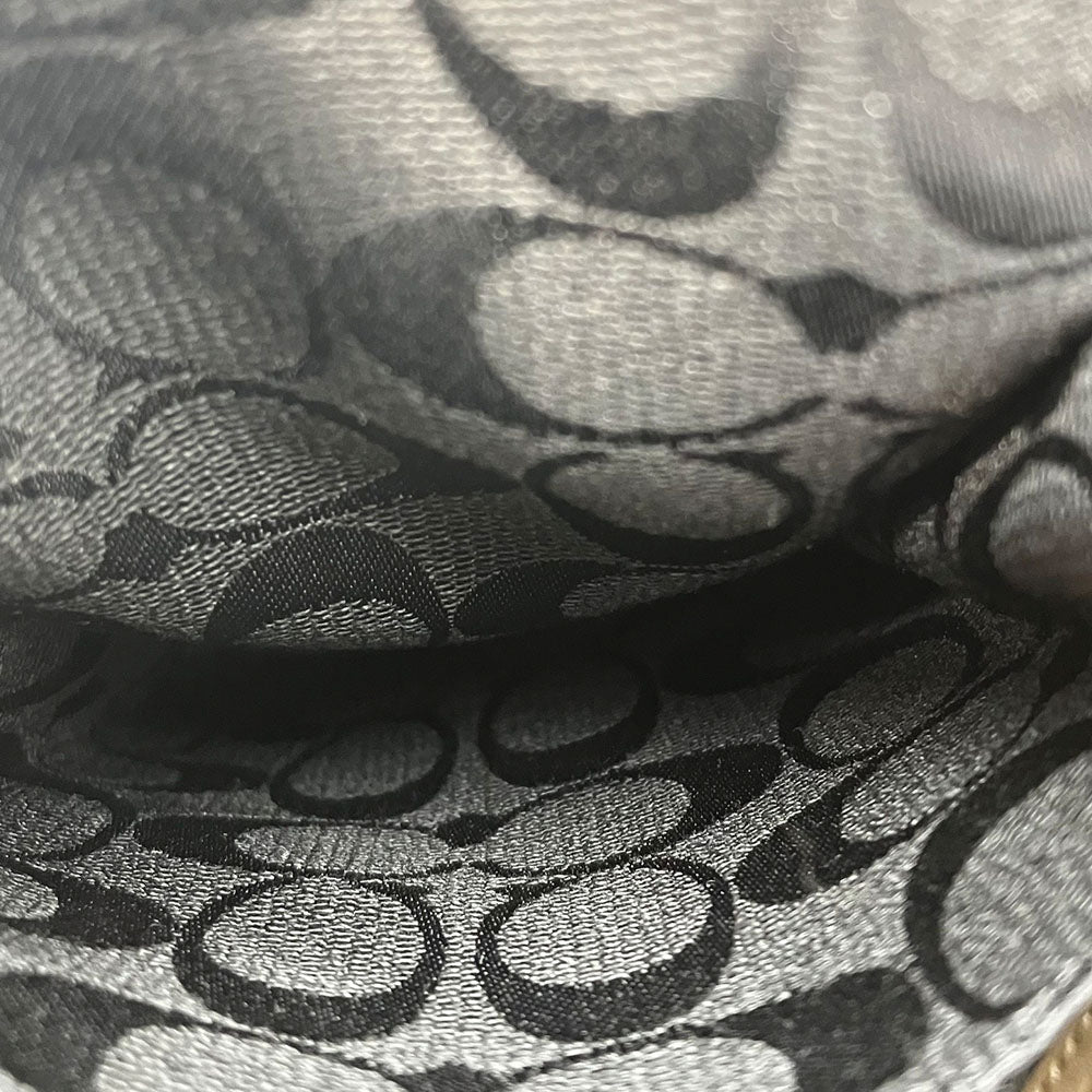 COACH Shoulder Bag 32264 leather Brown Women Used Authentic