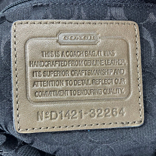 COACH Shoulder Bag 32264 leather Brown Women Used Authentic