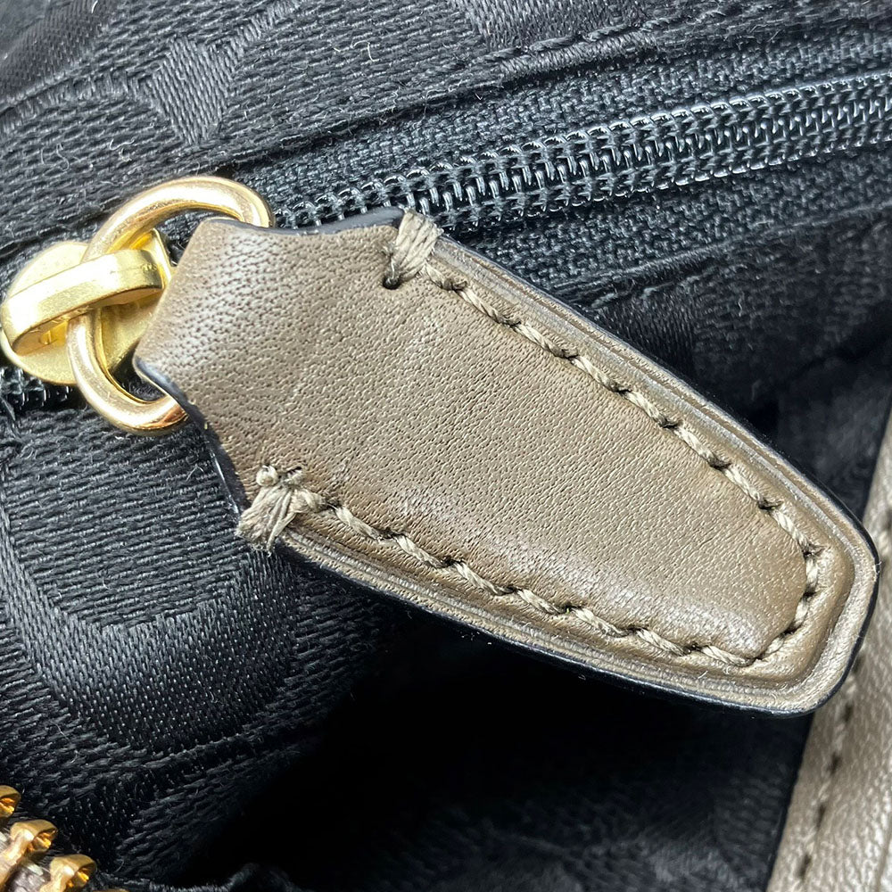 COACH Shoulder Bag 32264 leather Brown Women Used Authentic