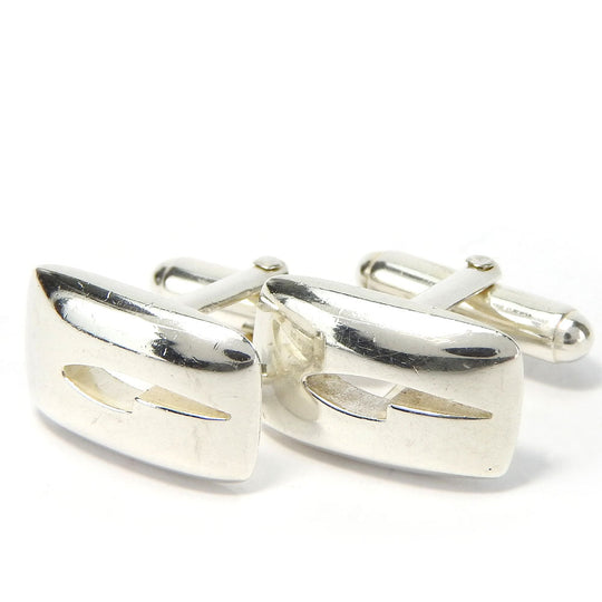 GUCCI cuffs Silver925 Silver mens Used Authentic