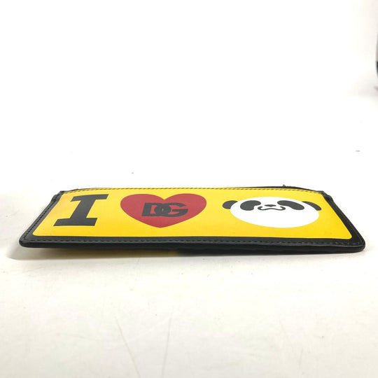 DOLCE&GABBANA Coin case leather multicolor Jujutsu Kaisen collaboration Panda Fragment Case