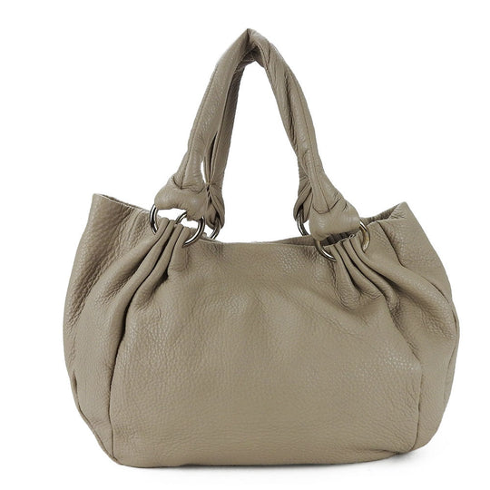 Furla Tote Bag F5191 leather beige Women Used Authentic