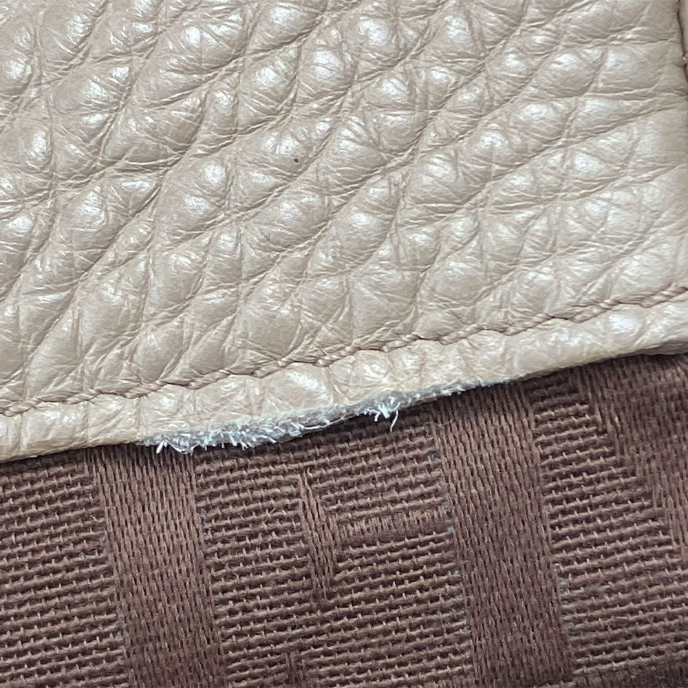 Furla Tote Bag F5191 leather beige Women Used Authentic