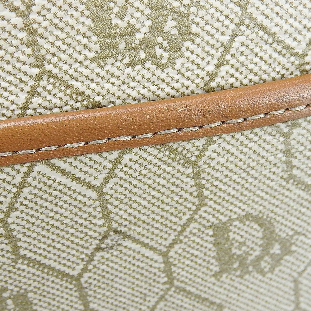 Christian Dior Shoulder Bag PVC, Leather beige Women Used Authentic