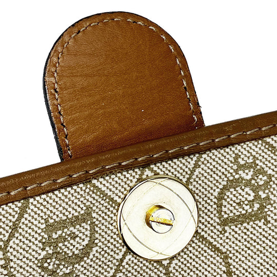 Christian Dior Shoulder Bag PVC, Leather beige Women Used Authentic