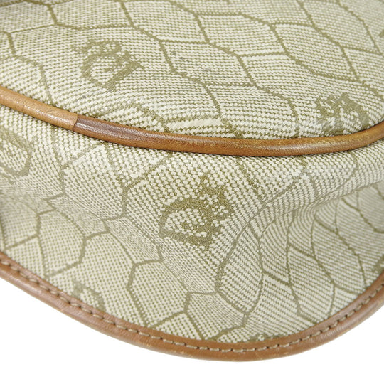 Christian Dior Shoulder Bag PVC, Leather beige Women Used Authentic