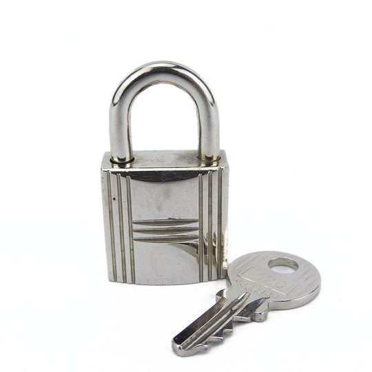 HERMES Cadena metal Silver unisex(Unisex) Used Authentic