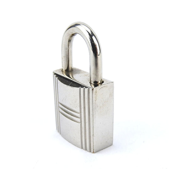 HERMES Cadena metal Silver unisex(Unisex) Used Authentic