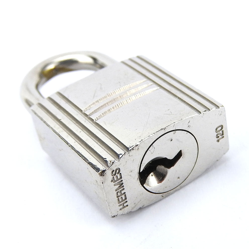 HERMES Cadena metal Silver unisex(Unisex) Used Authentic