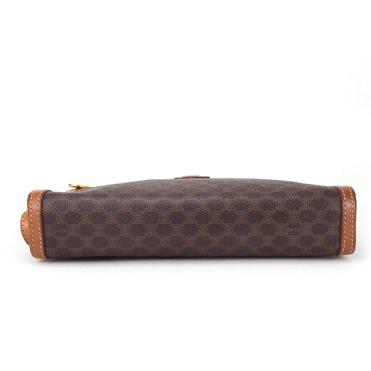 CELINE business bag PVC, Leather Brown Women Used Authentic