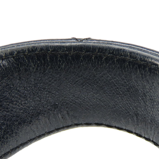 CHANEL Handbag enamel black Women Used Authentic