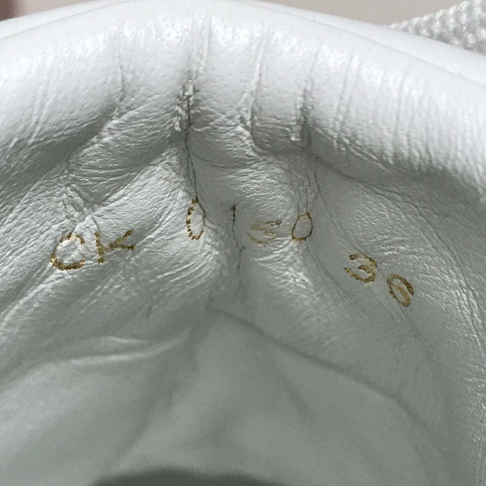 DOLCE&GABBANA sneakers leather White x Beige Pink PORTOFINO Portofino Collection Women 36 Used Authentic