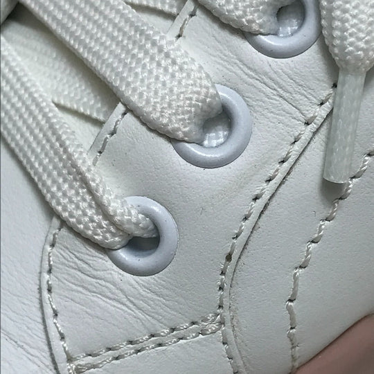 DOLCE&GABBANA sneakers leather White x Beige Pink PORTOFINO Portofino Collection Women 36 Used Authentic