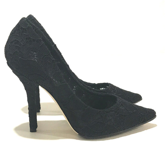 DOLCE&GABBANA pumps race black apparel race Women 36 Used Authentic