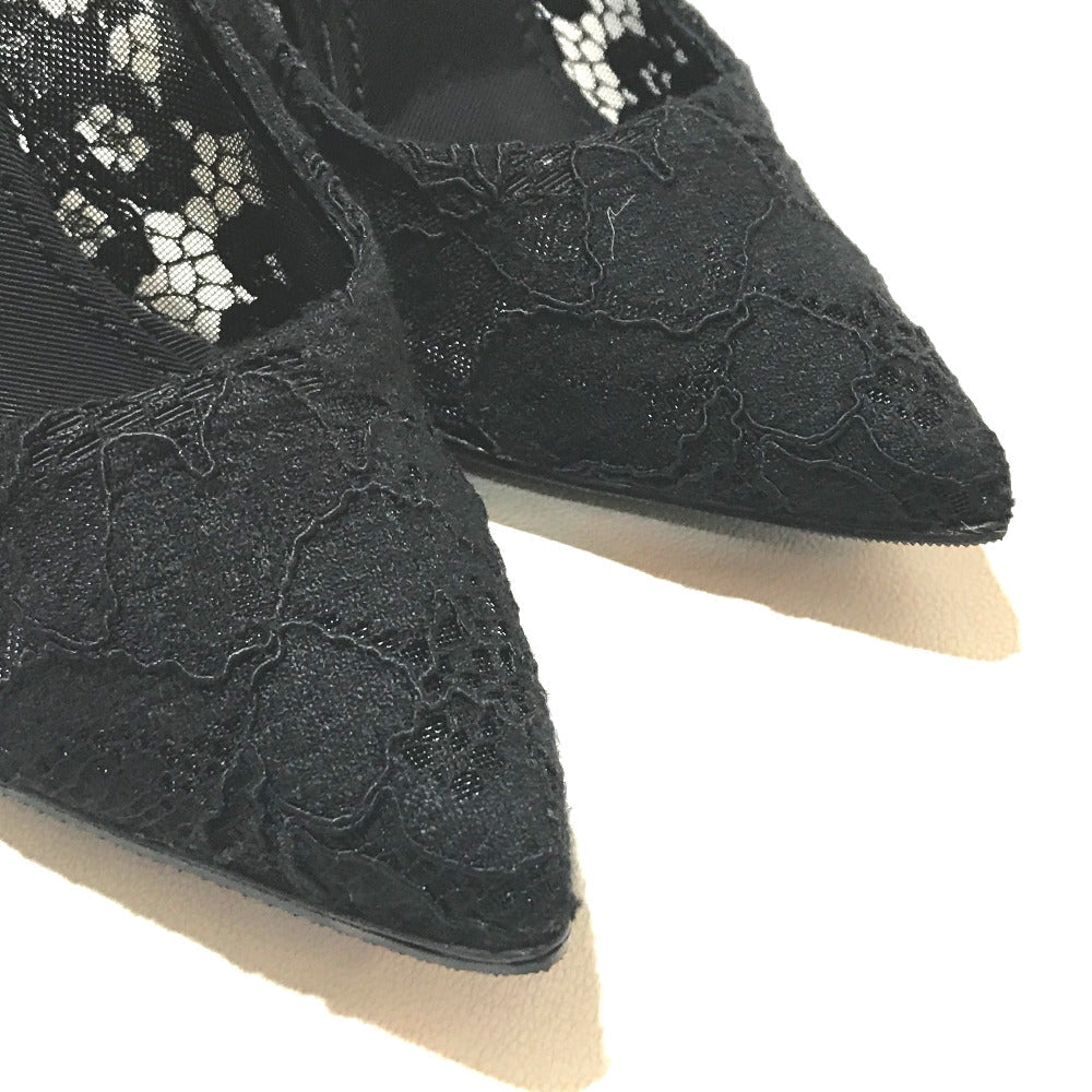 DOLCE&GABBANA pumps race black apparel race Women 36 Used Authentic