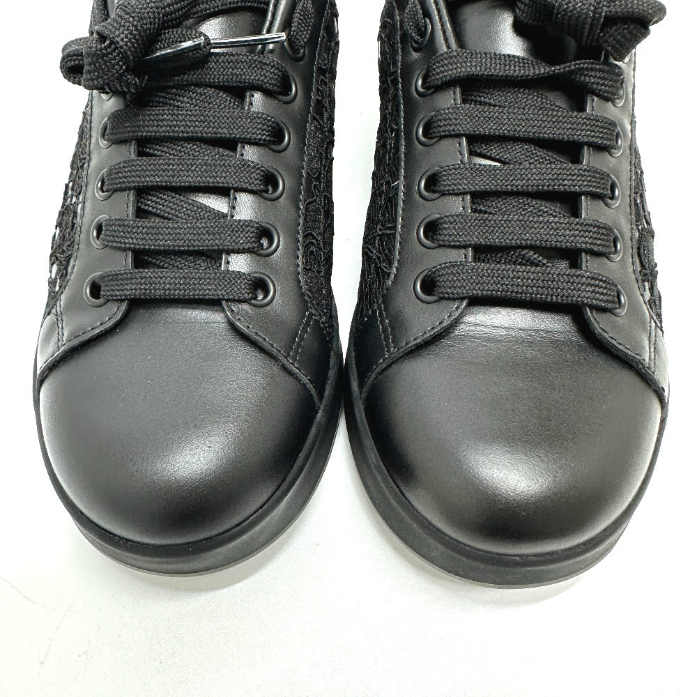 DOLCE&GABBANA sneakers , Leather black race Women 36 Used Authentic
