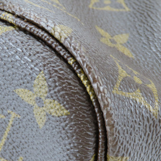 LOUIS VUITTON Tote Bag M40156 Monogram Brown Neverfull MM Monogram Women Used Authentic