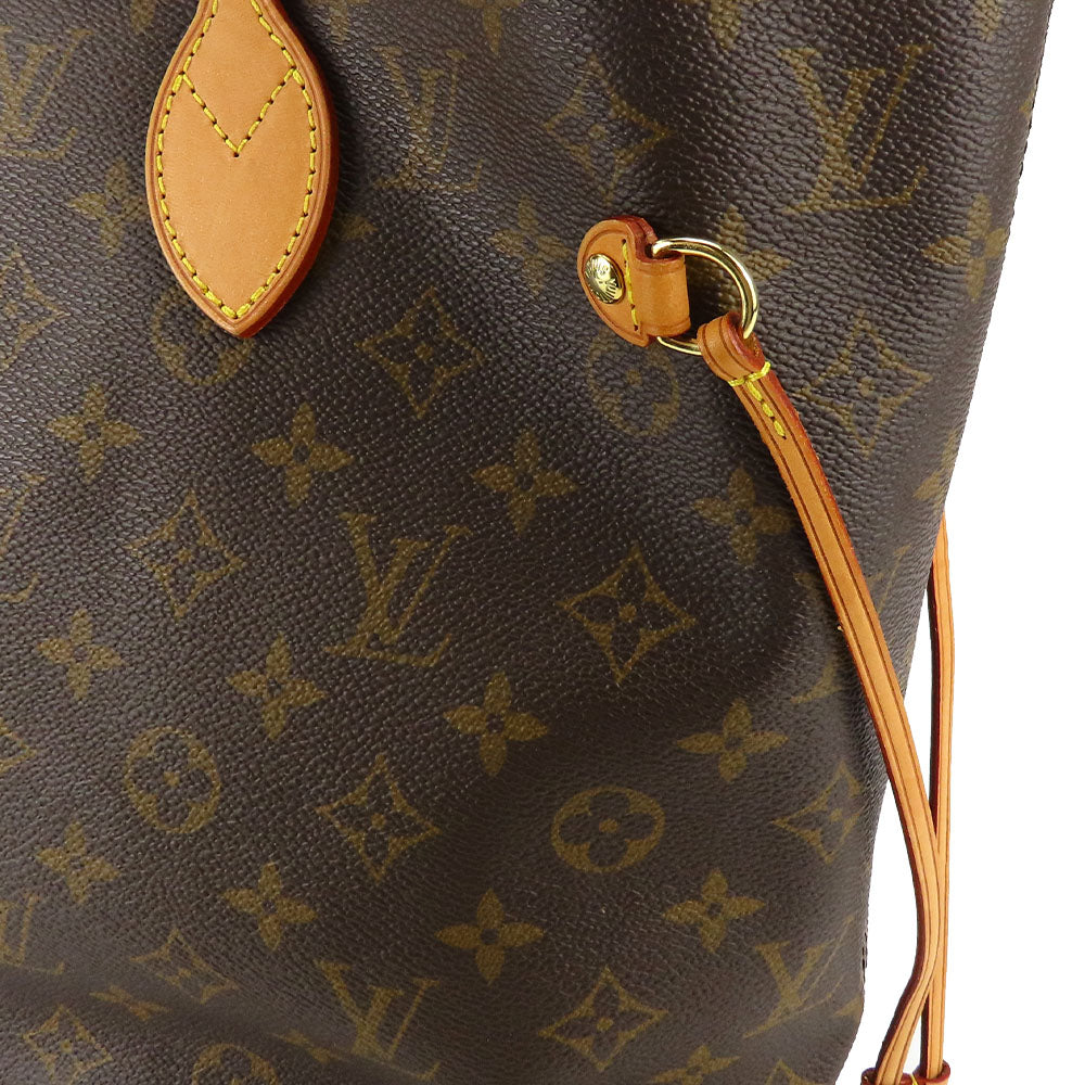 LOUIS VUITTON Tote Bag M40156 Monogram Brown Neverfull MM Monogram Women Used Authentic