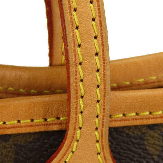 LOUIS VUITTON Tote Bag M40156 Monogram Brown Neverfull MM Monogram Women Used Authentic