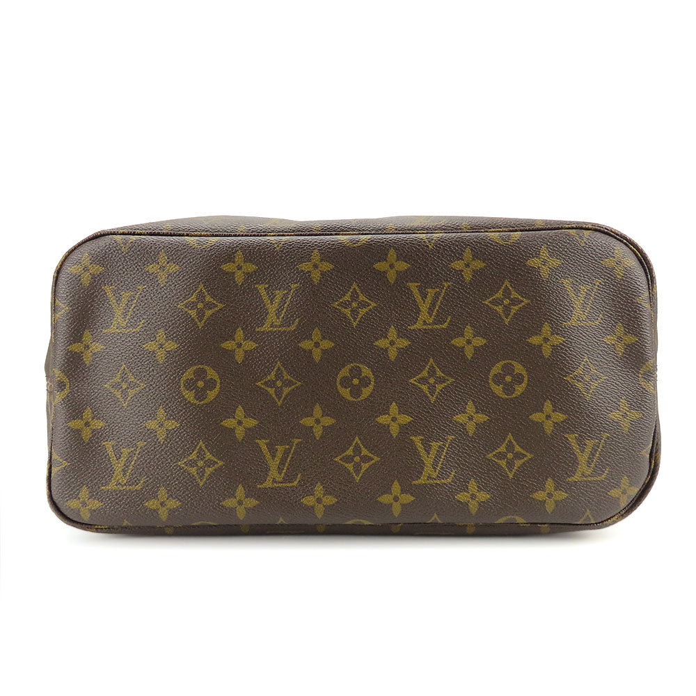 LOUIS VUITTON Tote Bag M40156 Monogram Brown Neverfull MM Monogram Women Used Authentic