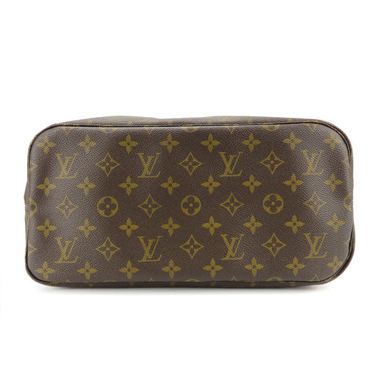 LOUIS VUITTON Tote Bag M40156 Monogram Brown Neverfull MM Monogram Women Used Authentic