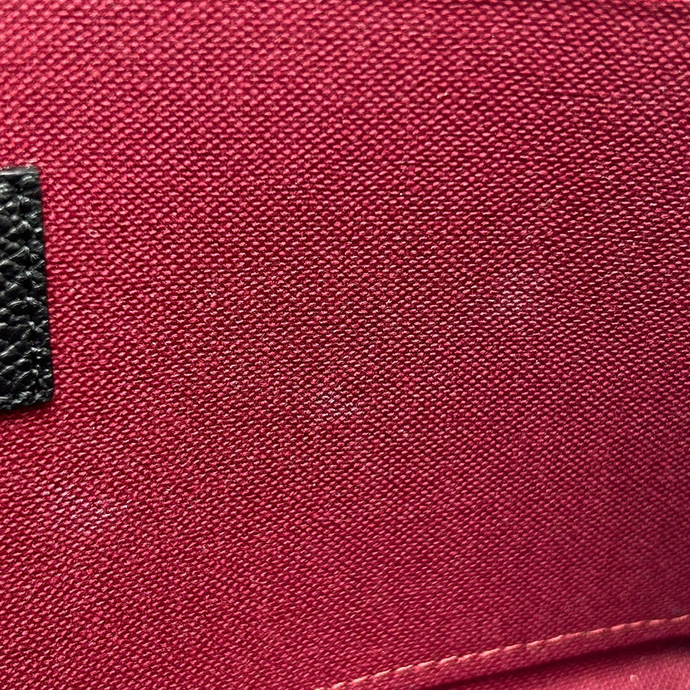 LOUIS VUITTON Shoulder Bag M82479 Monogram Ann Platt black Pochette Felice Women Used Authentic