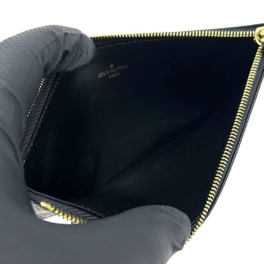LOUIS VUITTON Shoulder Bag M82479 Monogram Ann Platt black Pochette Felice Women Used Authentic