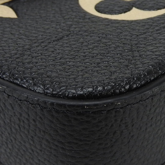 LOUIS VUITTON Shoulder Bag M82479 Monogram Ann Platt black Pochette Felice Women Used Authentic