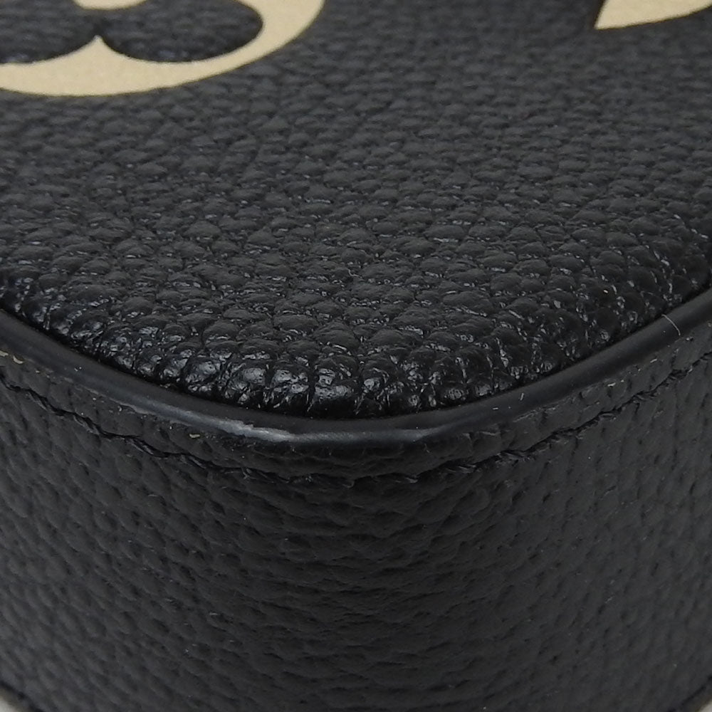 LOUIS VUITTON Shoulder Bag M82479 Monogram Ann Platt black Pochette Felice Women Used Authentic