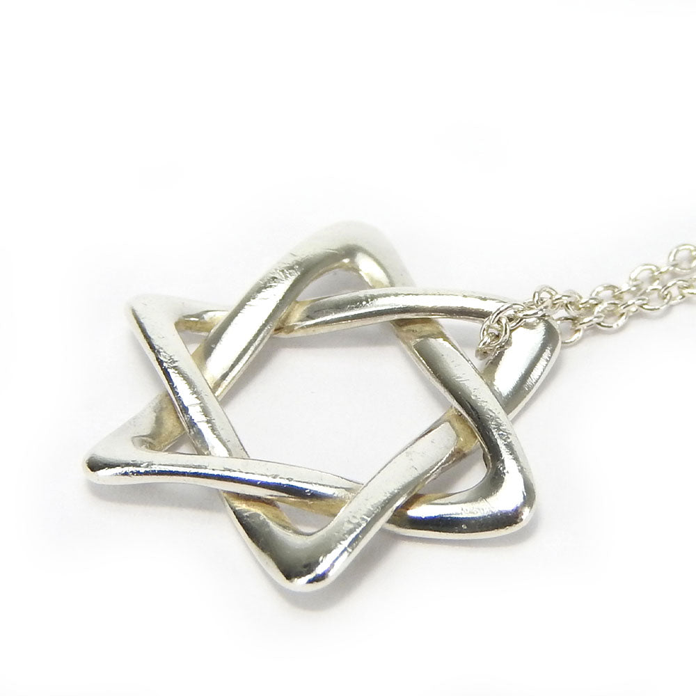 TIFFANY&Co. Necklace Silver925 Silver Star of david