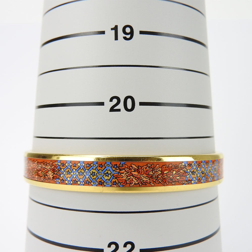HERMES bracelet Metal, Cloisonne multicolor Emaille PM Women Used Authentic