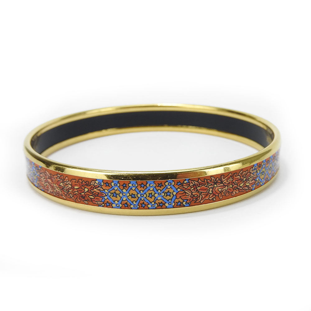 HERMES bracelet Metal, Cloisonne multicolor Emaille PM Women Used Authentic