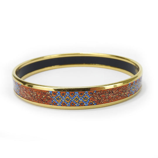 HERMES bracelet Metal, Cloisonne multicolor Emaille PM Women Used Authentic
