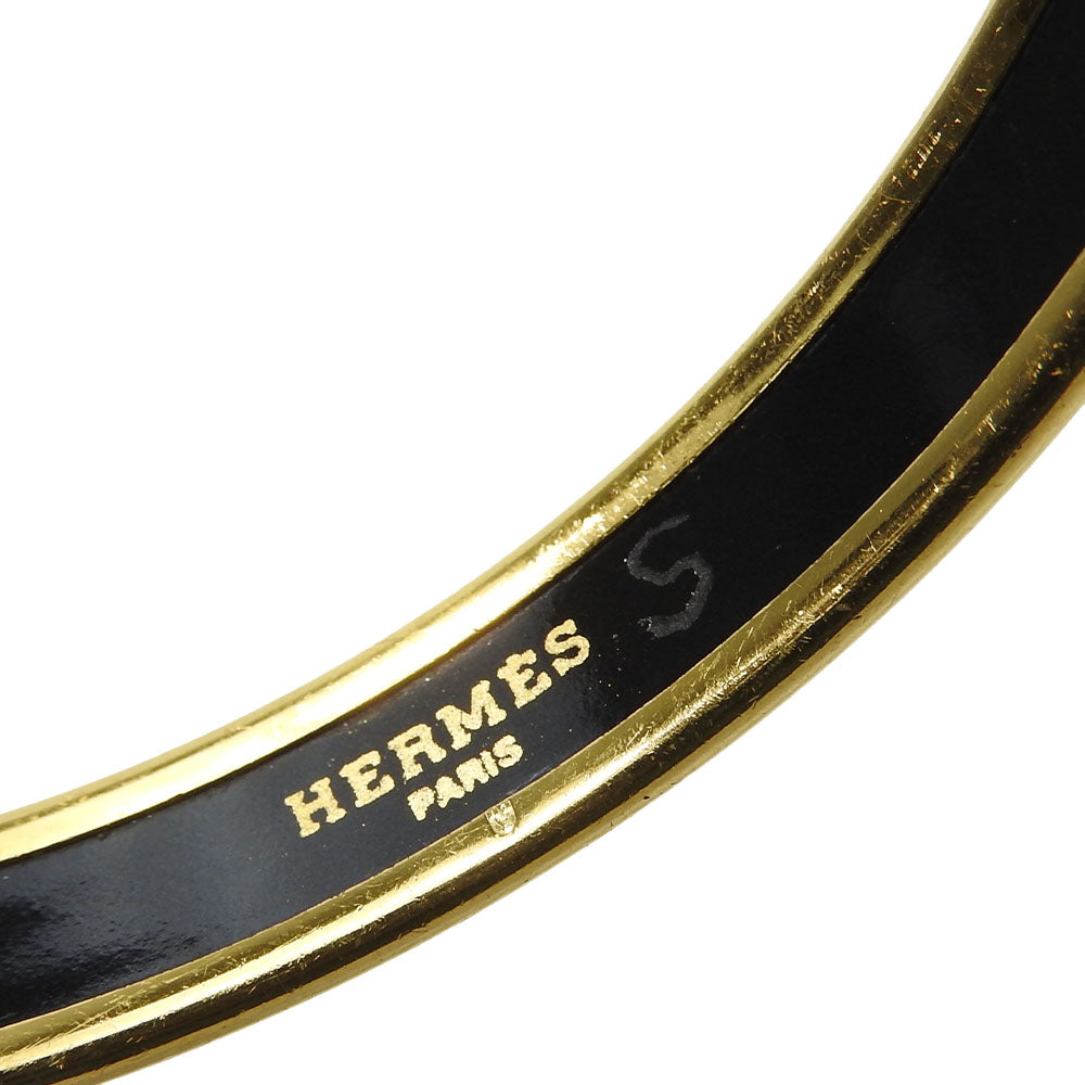 HERMES bracelet Metal, Cloisonne multicolor Emaille PM Women Used Authentic