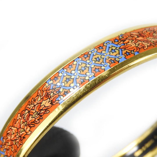 HERMES bracelet Metal, Cloisonne multicolor Emaille PM Women Used Authentic