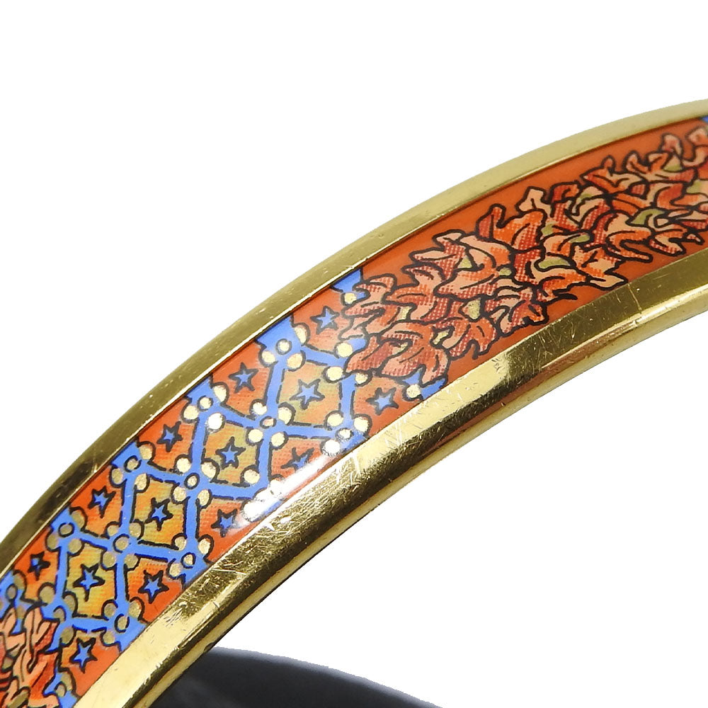 HERMES bracelet Metal, Cloisonne multicolor Emaille PM Women Used Authentic