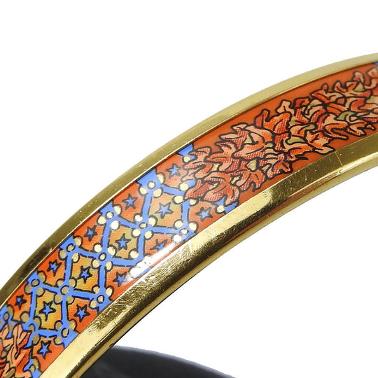 HERMES bracelet Metal, Cloisonne multicolor Emaille PM Women Used Authentic