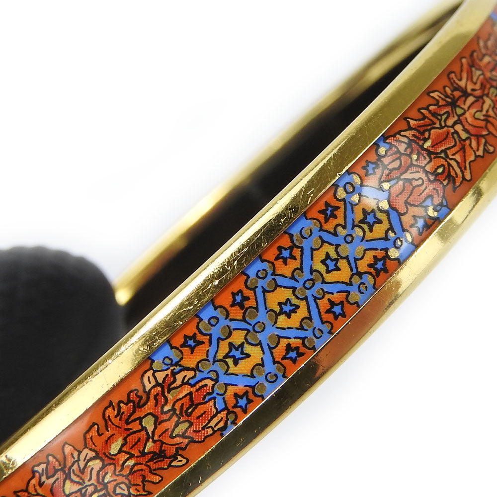 HERMES bracelet Metal, Cloisonne multicolor Emaille PM Women Used Authentic
